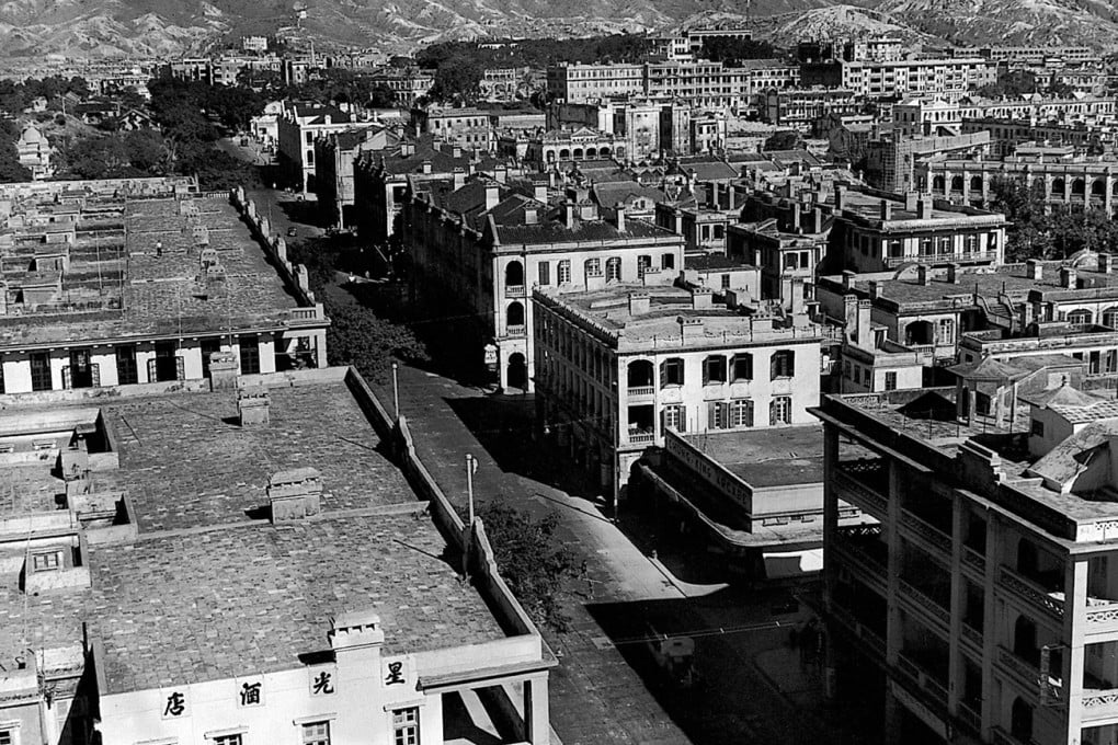 Hedda Morrison's photo looking north along Nathan Road, Kowloon, in 1946. Photo: courtesy of the President and Fellows of Harvard College