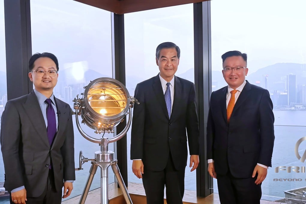 Greater Bay Area offers unique career opportunities for Hong Kong’s young people, says CY Leung on a new talk show