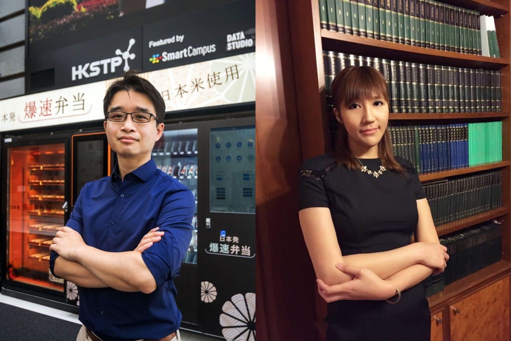 From left: Jason Chen, CityU MBA 2019 Graduate, CEO of Wada Bento – Forbes Asia 100 to Watch 2021 and Rheia Leung, CityU MBA 2017 Graduate, Senior Analyst of a valuation advisory firm