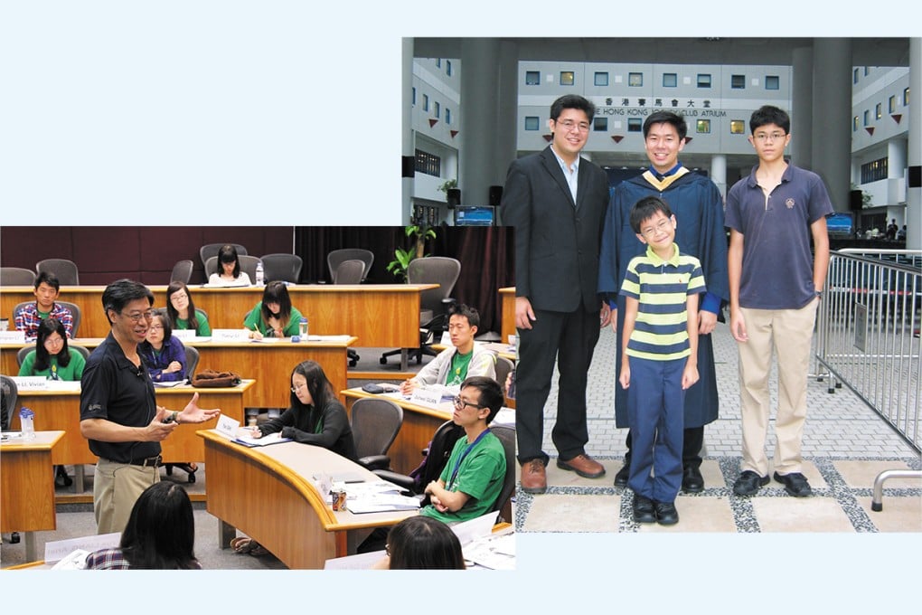 Families bond via the University experience