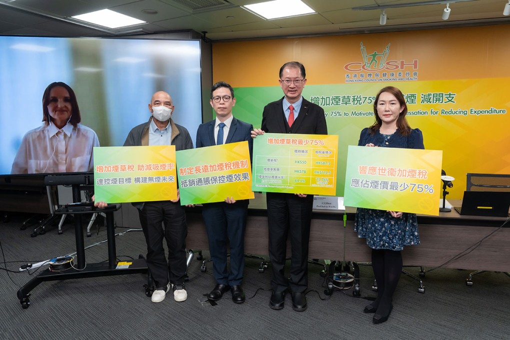 tobacco tax hong kong Call for a Minimum 75 percent Tobacco Tax Increase to Motivate Smoking  Cessation