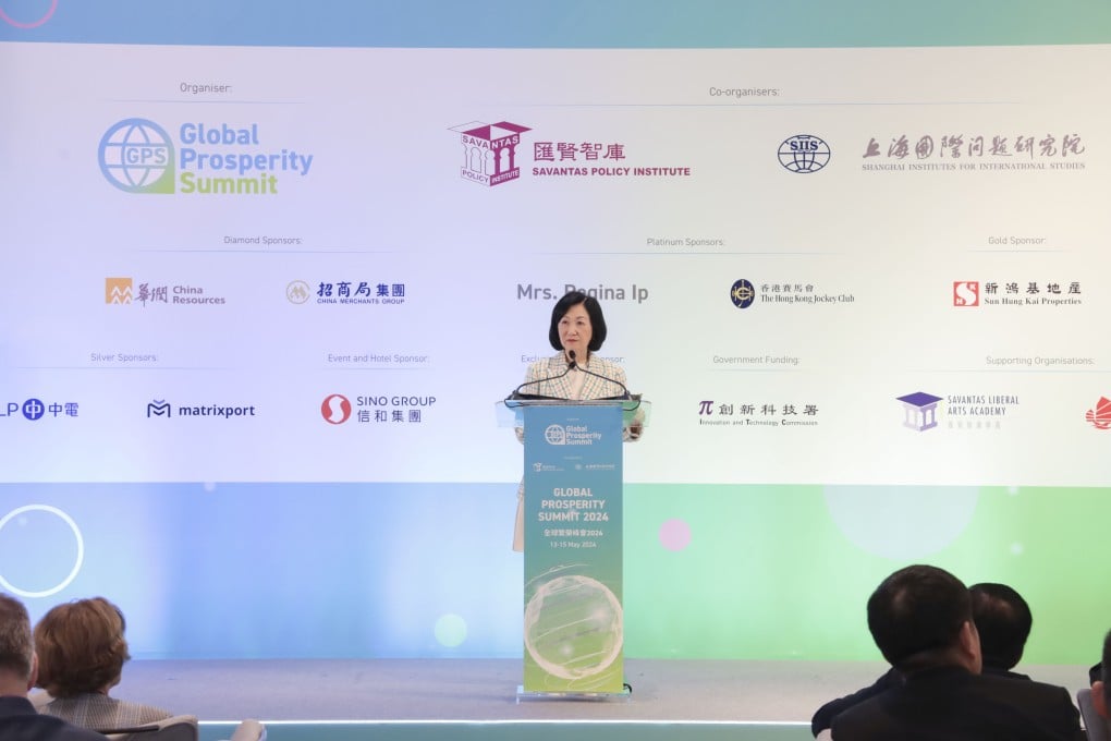 Mrs Regina Ip, Founder of GPS 24 and Chairman of the Savantas Policy Institute