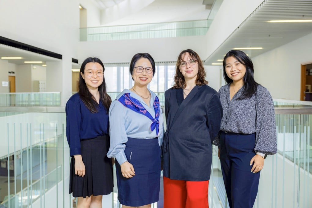 From left: Gemma Salazar, Professor Hong Ying-yi, Dr Andrea Matos and Letitia Lee.