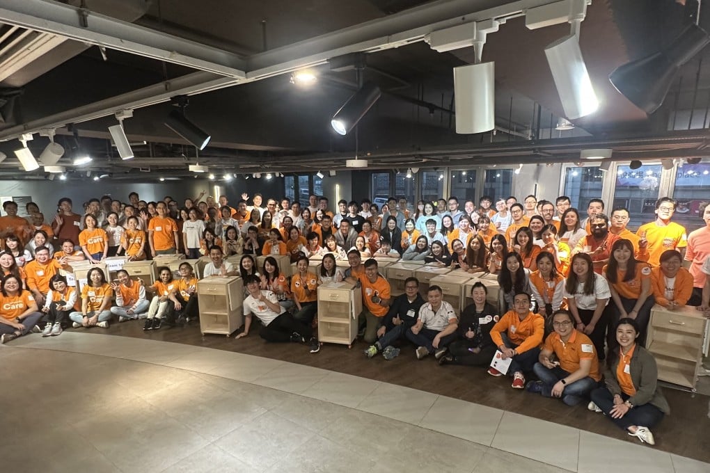 Members of FWD Group Office in Hong Kong came together to volunteer their time and efforts to support the underprivileged community