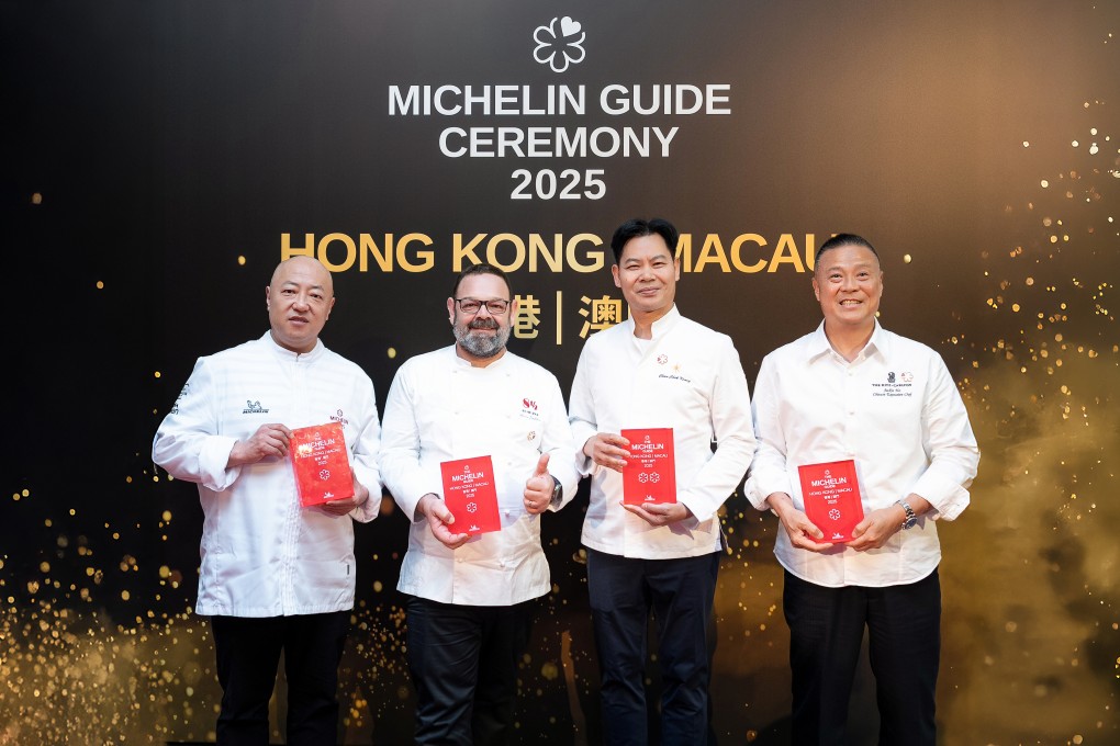 Star chefs from Galaxy Macau & StarWorld Hotel shine together at the Michelin Guide Hong Kong Macau 2025 Ceremony, where four restaurants collectively earned five Michelin stars.