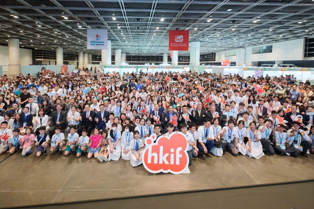 The annual Hong Kong Science Fair attracts tens of thousands of visitors.