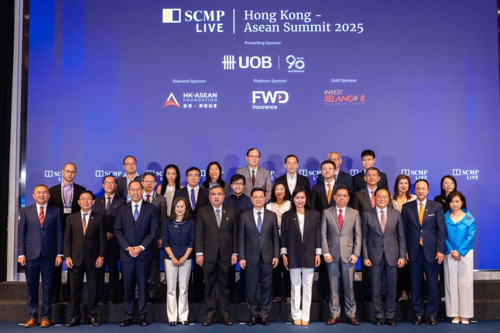 Hong Kong - Asean Summit 2025 speakers and partners.