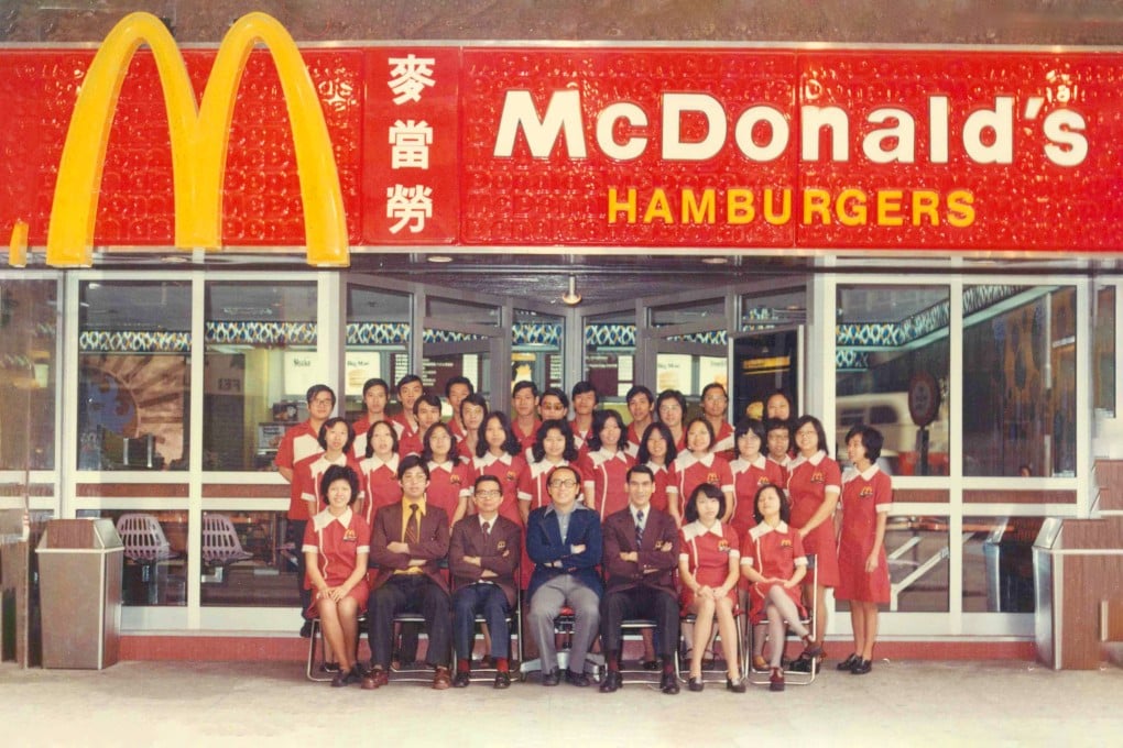 The photo was taken during the grand opening of Hong Kong’s first McDonald’s on Paterson Street, Causeway Bay, in 1975.
