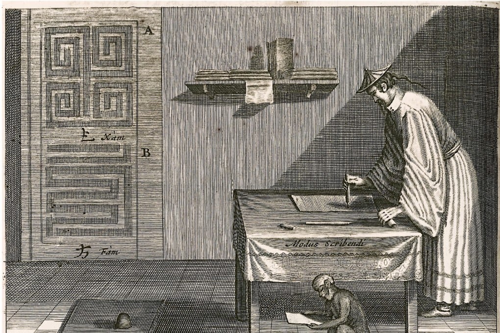 A Chinese scribe. Photo: Getty Images