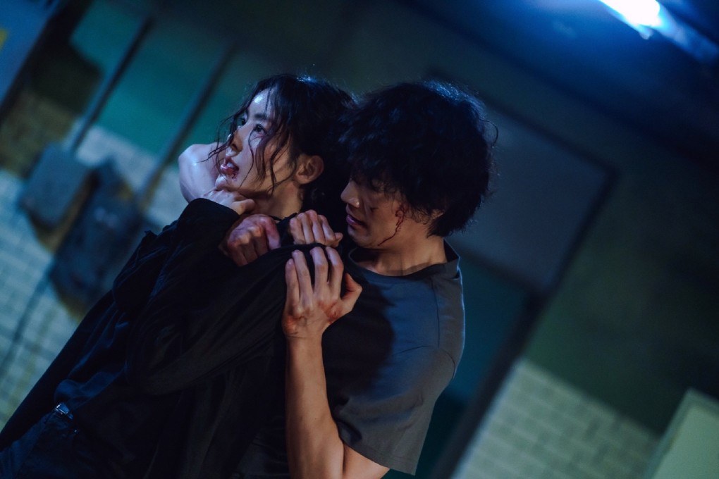 Kim Rae-won (right) and Lee Da-hee in a still from L.U.C.A.: The Beginning. Photo: Viu