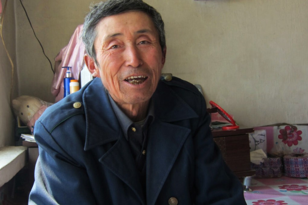 Ji Jinlu, 66, one of the last native Manchu speakers, who has lived in Sanjiazi village, Fuyu county, Heilongjiang, in northeast China all his life. He has hardly anyone to speak Manchu with as his children and grandchildren cannot speak the language. Some 25 languages spoken in China are considered critically endangered. Photo: SCMP