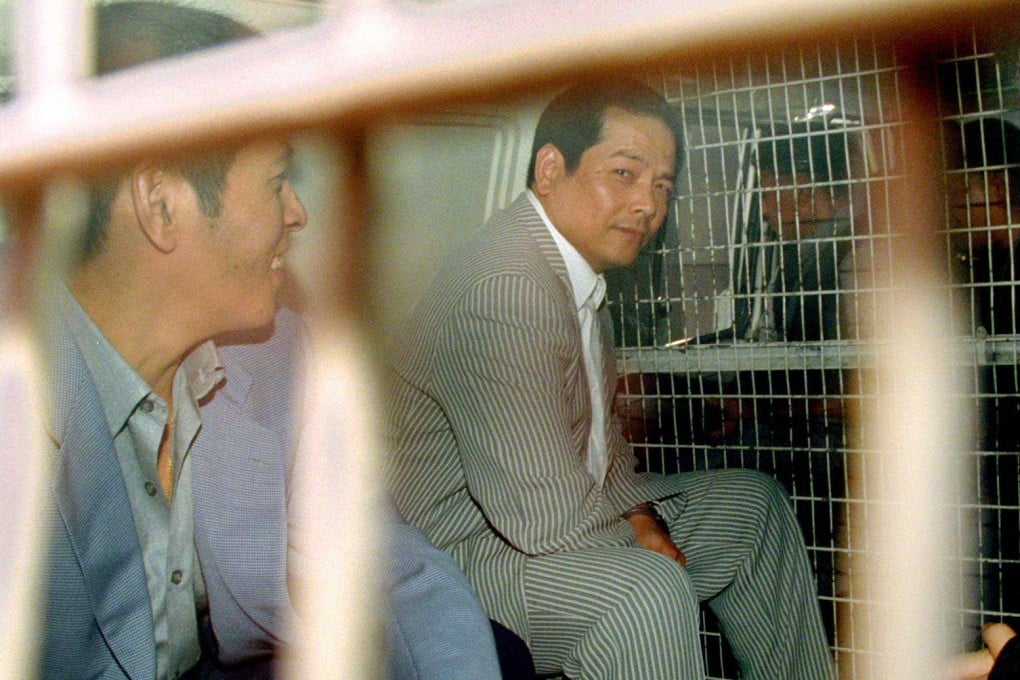“Broken Tooth” Wan Kuok-Koi arrives at Macau High Court in 1999. Photo: SCMP