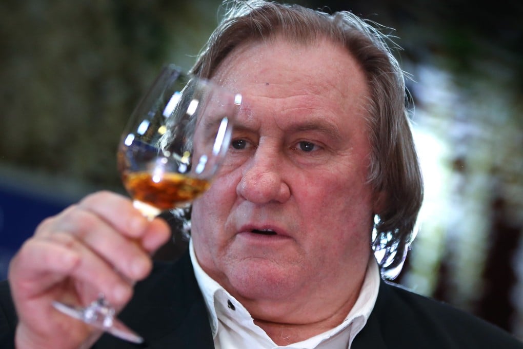 French actor Gerard Depardieu at a dinner in Moscow. He attracted controversy after accepting a Russian passport and becoming friendly with the country’s leader, Vladimir Putin. Photo: Getty Images