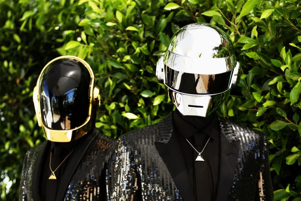 Daft punk: Thomas Bangalter (right) and Guy-Manuel de Homem-Christos. Photo: Matt Sayles/Invision/AP