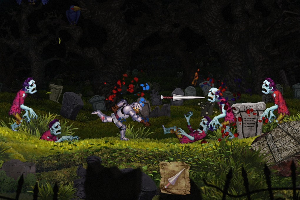 Familiar sights get reimagined in Ghosts ‘n Goblins Resurrection on the Nintendo Switch. Photo: Tribune News Service