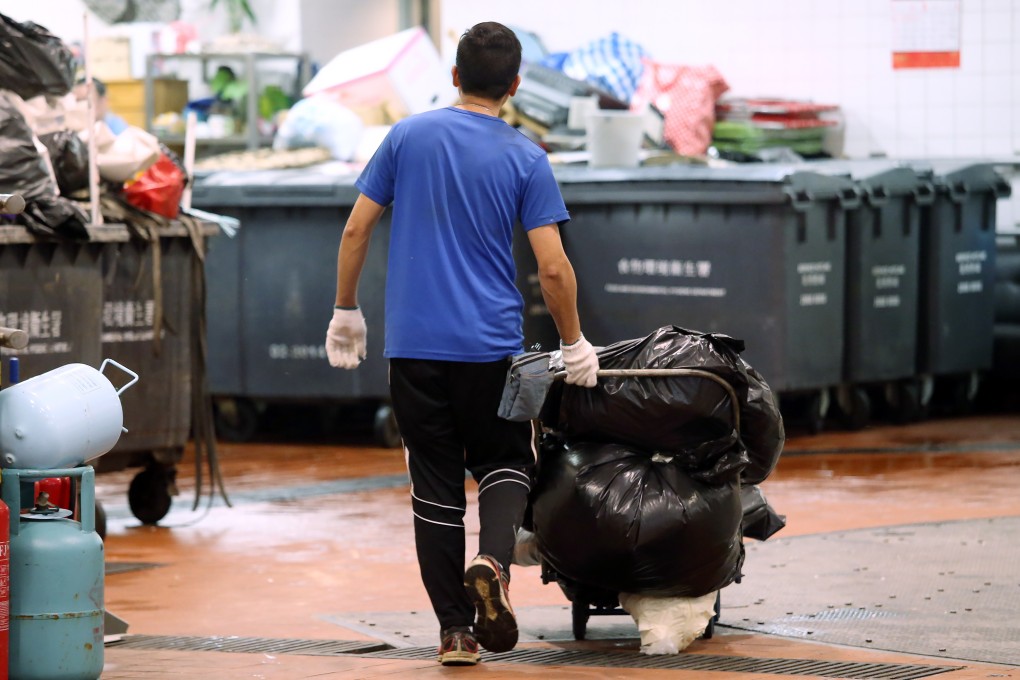 A public refuse collection point in Hong Kong. Photo: David Wong