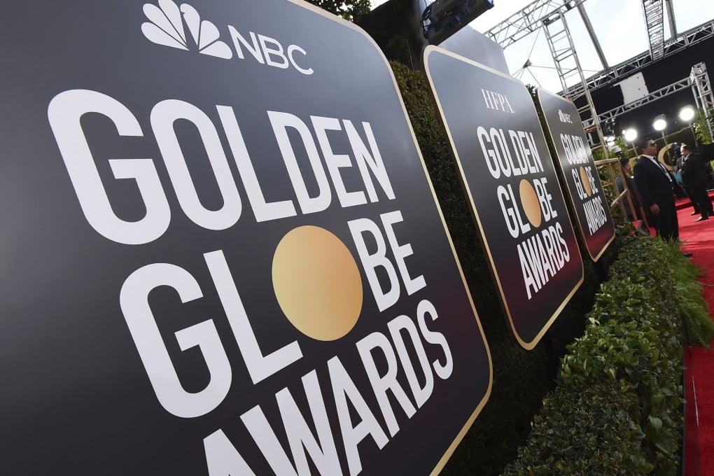 The Golden Globes, hosted in Los Angeles (above) and New York, saw big wins for streaming companies. Nomadland took best picture and its director, China-born Chloé Zhao, best director. Photo: Jordan Strauss/Invision/AP