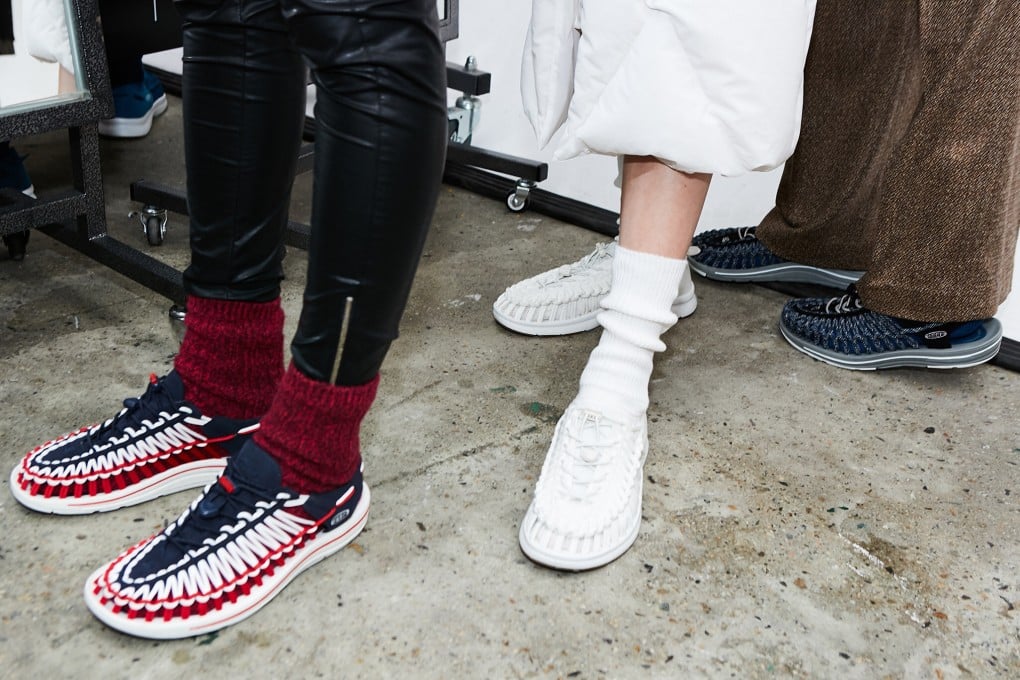 Uneek shoes from Keen. Footwear “that you could pilfer from a retirement-home denizen” is becoming popular with millennials and Gen Z-aged men.