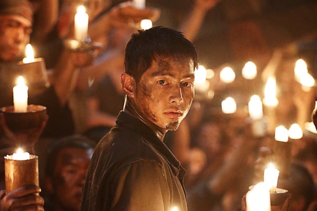 Song Joong-ki in a still from The Battleship Island (2017). The Korean actor has risen to superstar status in a little over a decade.
