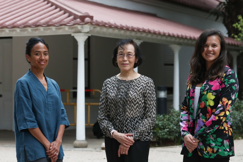 (From left) May Nogoy, Susanna Ho, and Kimberley Carder, help people lead healthier, happier lives. Photo: Jonathan Wong