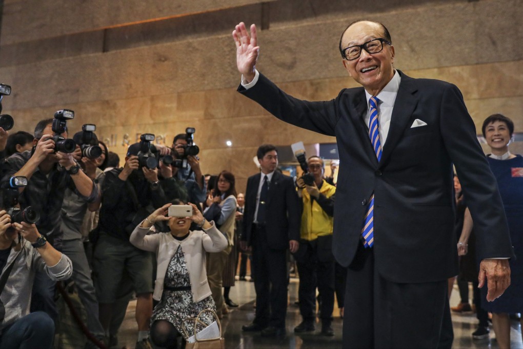 Tycoon Li Ka-shing  has invested in Israeli start-up H2Pro. Photo: Felix Wong