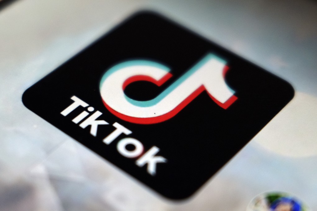 This Sept. 28, 2020 file photo shows a view of the TikTok app logo. Photo: AP