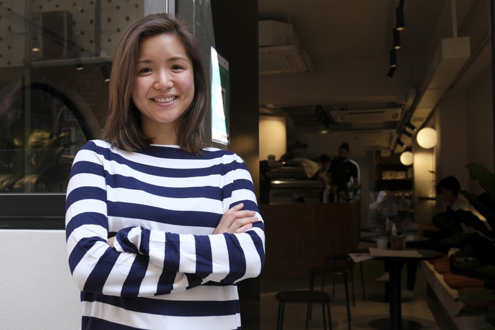 Tiffany Shek gives nutrition advice at Grain of Salt Cafe in Sheung Wan, Hong Kong. Photo: Edmond So