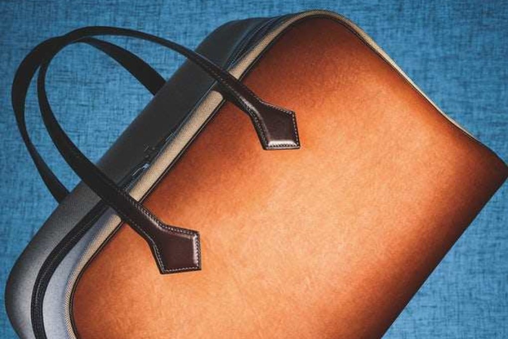 The Hermès Victoria bag made with Sylvania, a leather alternative developed from MycoWorks’ patented fine mycelium. Photo: Coppi Barbieri