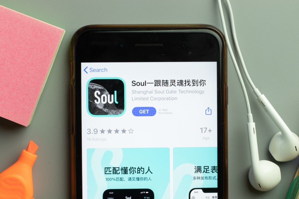 Dating and social app Soul, owned by Shanghai Renyimen Technology, matches users based on their answers to a quiz. Photo: Shutterstock