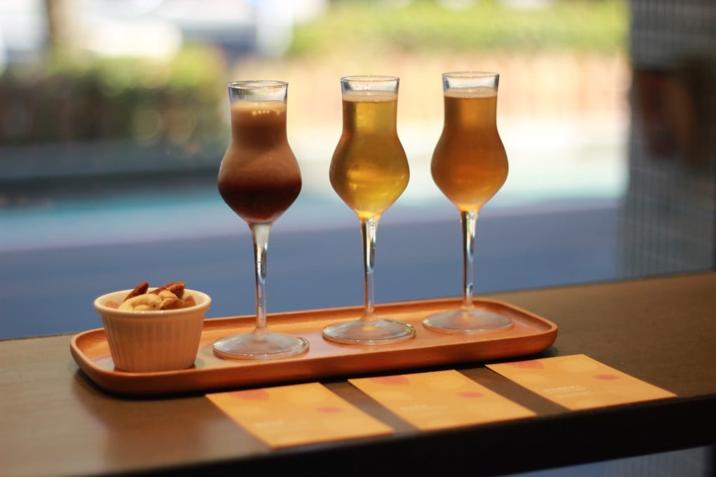 A sampling of “sparkling teas” at Wang De Chuan Fine Chinese Tea - Since 1862 in Taipei, Taiwan. Photo: Judy Chen