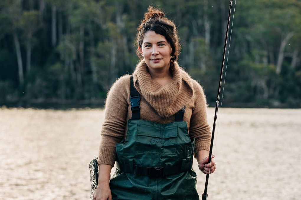 Analiese Gregory, author of ‘How Wild Things Are: Cooking, Fishing and Hunting at the Bottom of the World’. Photo: Adam Gibson/Hardie Grant Books via AP