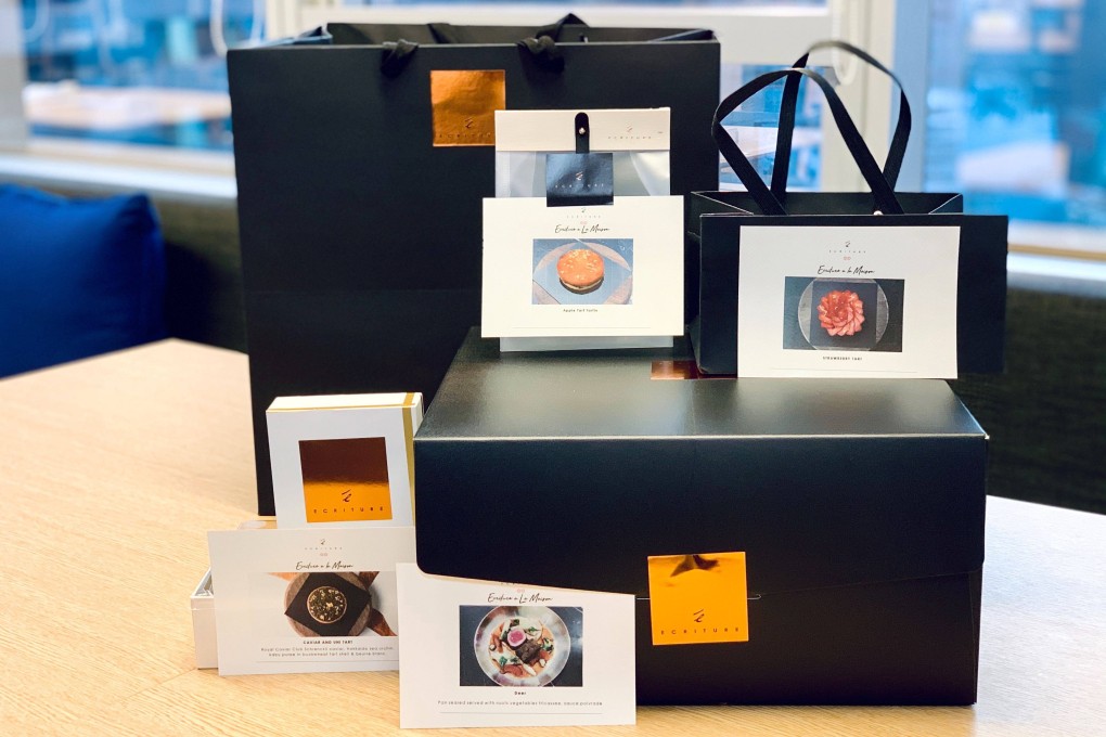 Écriture’s deliveries come in exquisite packaging. Photo: SCMP