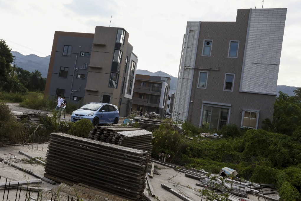 Village houses in Yuen Long on October 18, 2020. Photo: Jonathan Wong