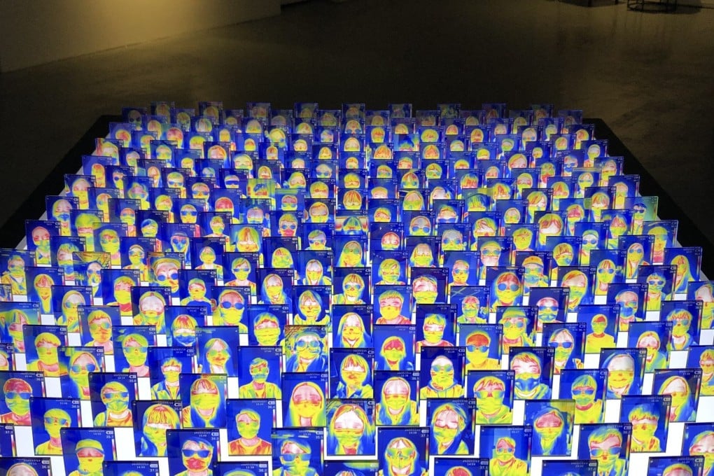 Siu Wai Hang’s Hot Shots (2021) is a miniature cemetery in glorious technicolour. It is part of the “Can’t Touch This!” exhibition at WMA Space in Central, Hong Kong.