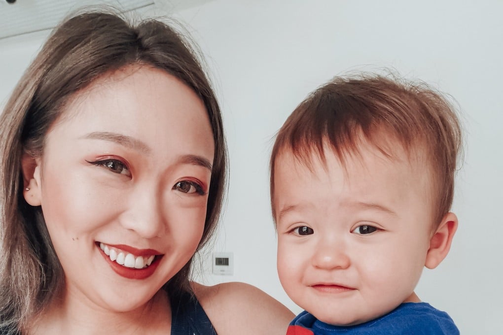 After Ariel Lee (pictured with her son) returned to China from Hong Kong in spring 2020, she decided to help administer the Shanghai Arrivals and QuaranTeam groups on WeChat and look after SH Arrival Updates Japan to help others preparing for similar experiences. Photo: Courtesy of Ariel Lee