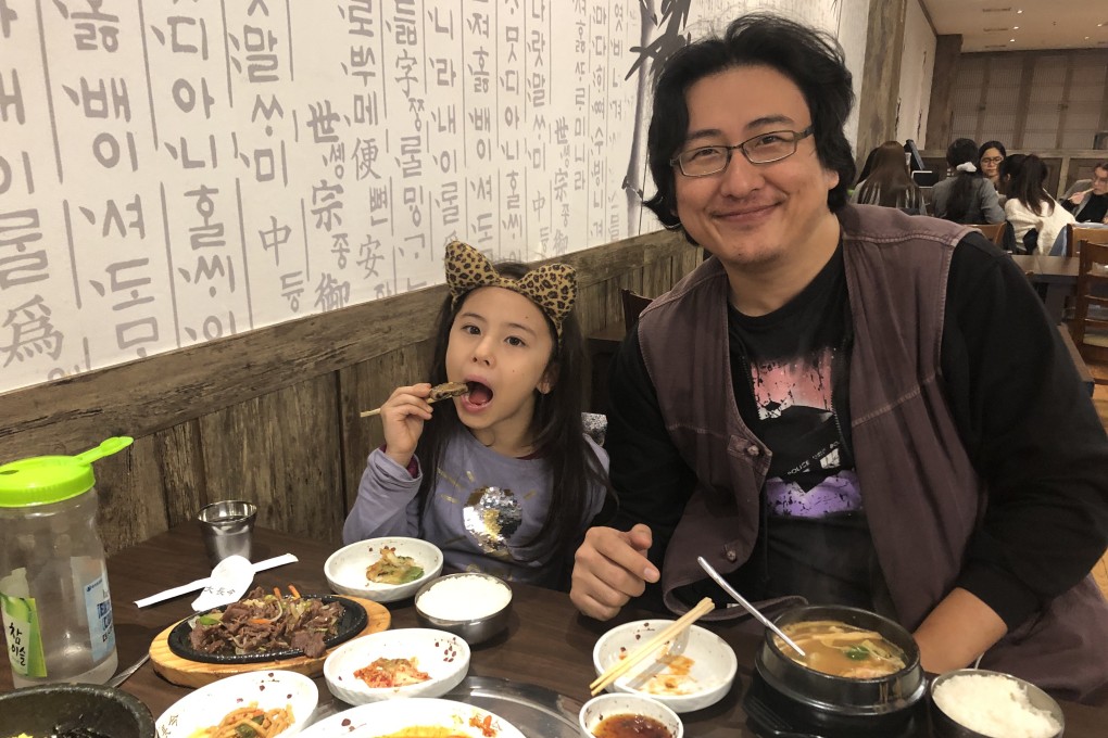 Keon Lee’s always active daughter inspires him to be more physically active, and helped him shed 27kg. Photo: Keon courtesy of Keon Lee