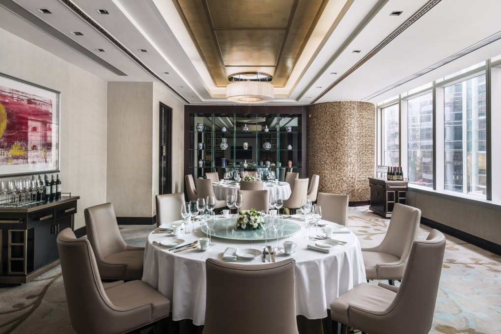 A private room at Ming Court, Cordis Hong Kong. Photo: handout