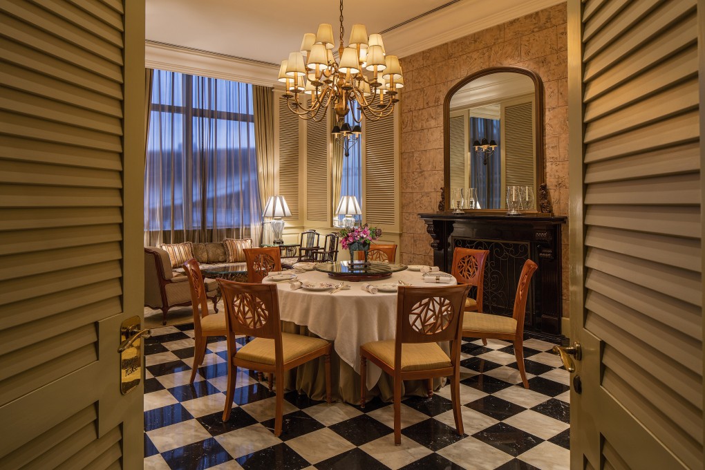 A private room at One Harbour Road, Grand Hyatt Hong Kong. Photo: handout
