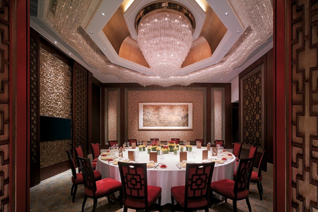 Shang Palace’s grand private dining room. Photo: handout