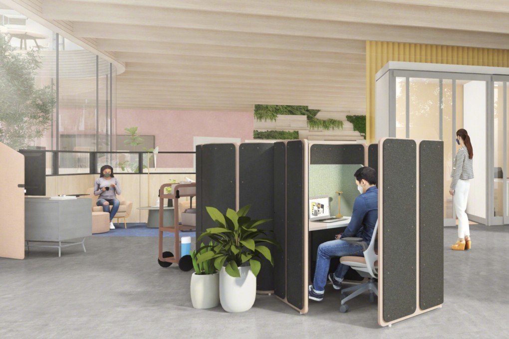 Companies are showing an increased desire for privacy walls, panels and dividers within the office, according to US furniture maker Steelcase. Photo: Handout