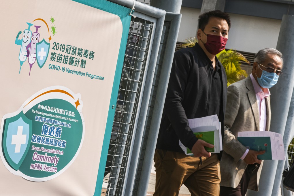 The vaccination scheme is currently open to those aged 30 and over, as well as other priority groups. Photo: K. Y. Cheng