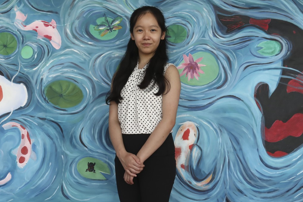 Erita Lee Acham Chen at Hong Kong International School in Tai Tam, Hong Kong. While performing in South Africa last year, the ballerina became aware of the country’s many gender-based issues and decided to do something about it. Photo: Jonathan Wong