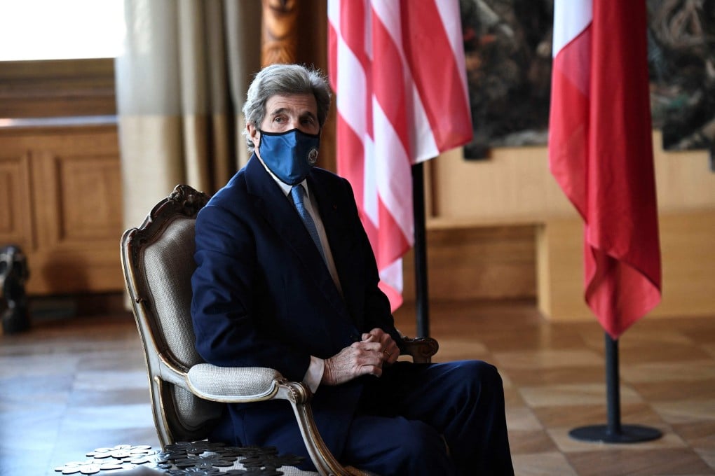 John Kerry, a former US senator and secretary of state, is the Biden administration’s US climate envoy. Photo: AFP