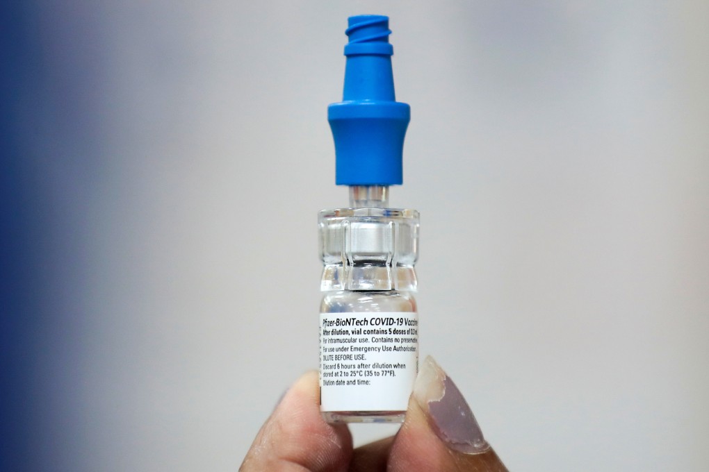 Issues with the packaging of the Pfizer-BioNTech coronavirus vaccine prompted Hong Kong officials to suspend its use on Wednesday. Photo: Reuters
