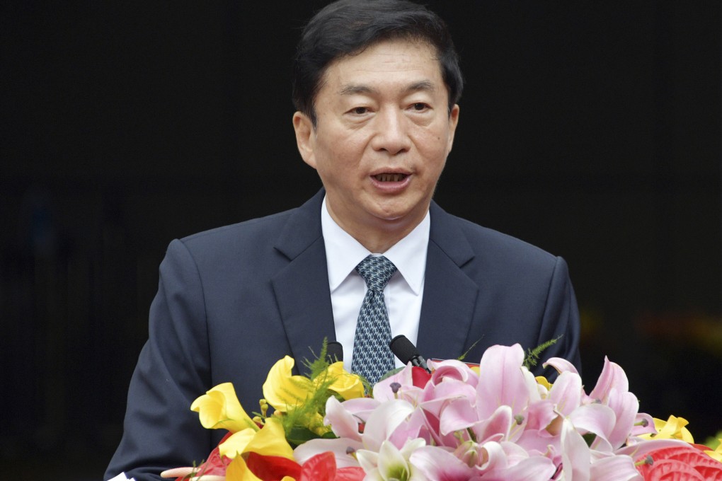 Luo Huining, director of Beijing’s liaison office in the city. Photo: POOL/ Sing Tao Daily