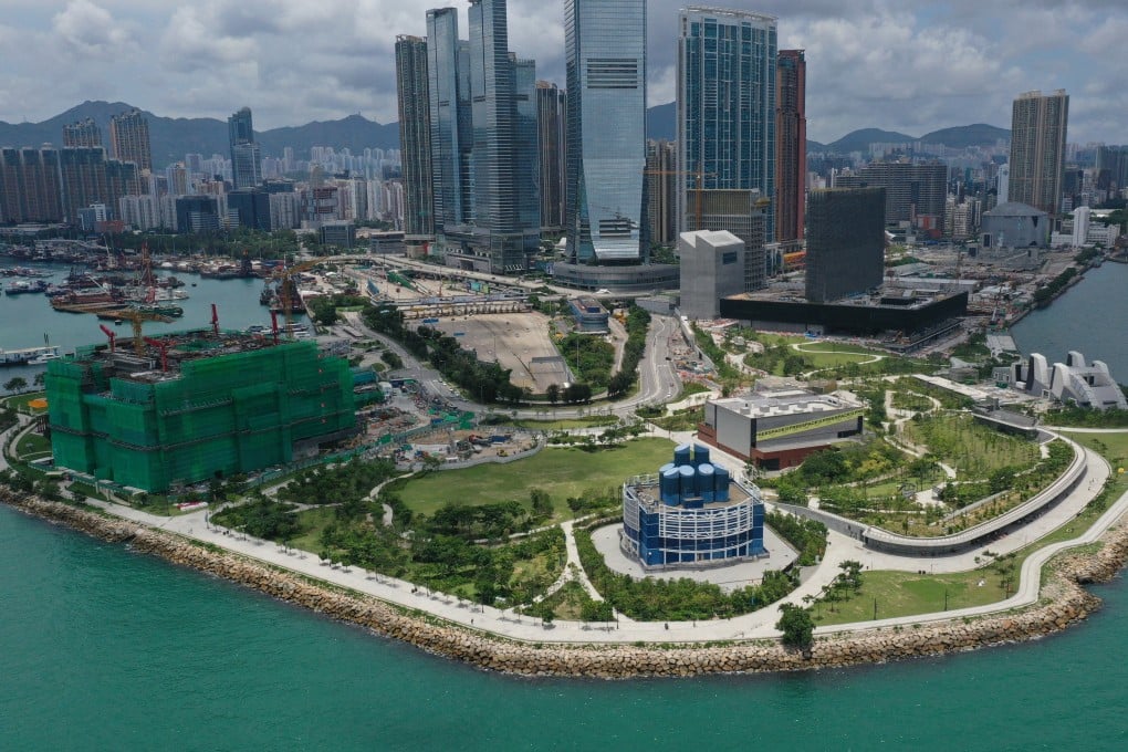 An aerial view of the West Kowloon Cultural District, which has been more than 20 years in the planning. Photo: Winson Wong