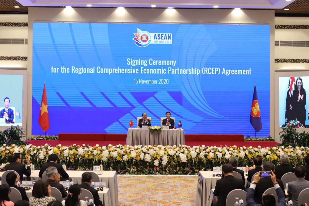 The Regional Comprehensive Economic Partnership (RCEP) was signed in November. Photo: VNA via Xinhua