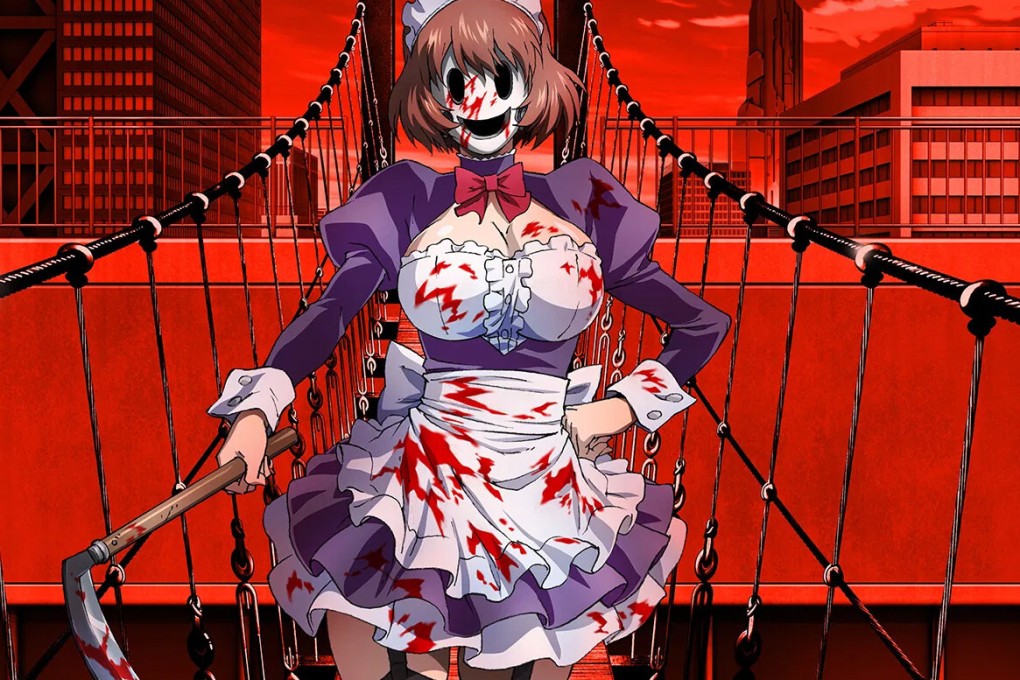 A masked killer in High-Rise Invasion. Photo: Netflix