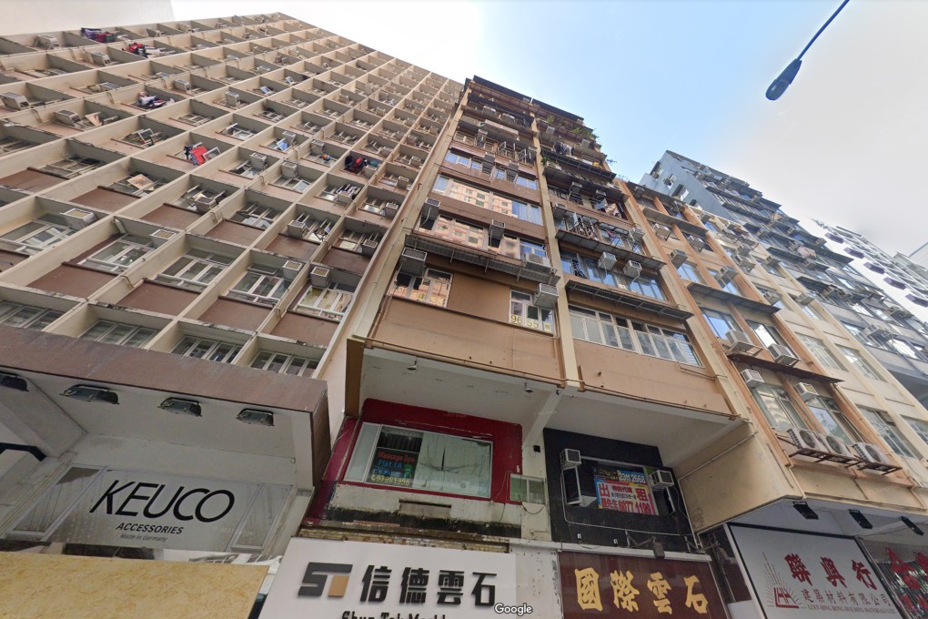 Yick Shing Mansion (centre) on Lockhart Road, Wan Chai. Photo: Handout