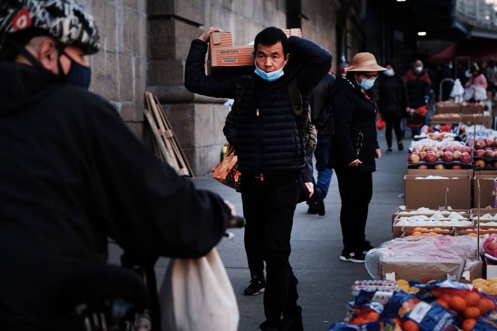 A street in Chinatown in New York City. Photo: Getty Images / AFP